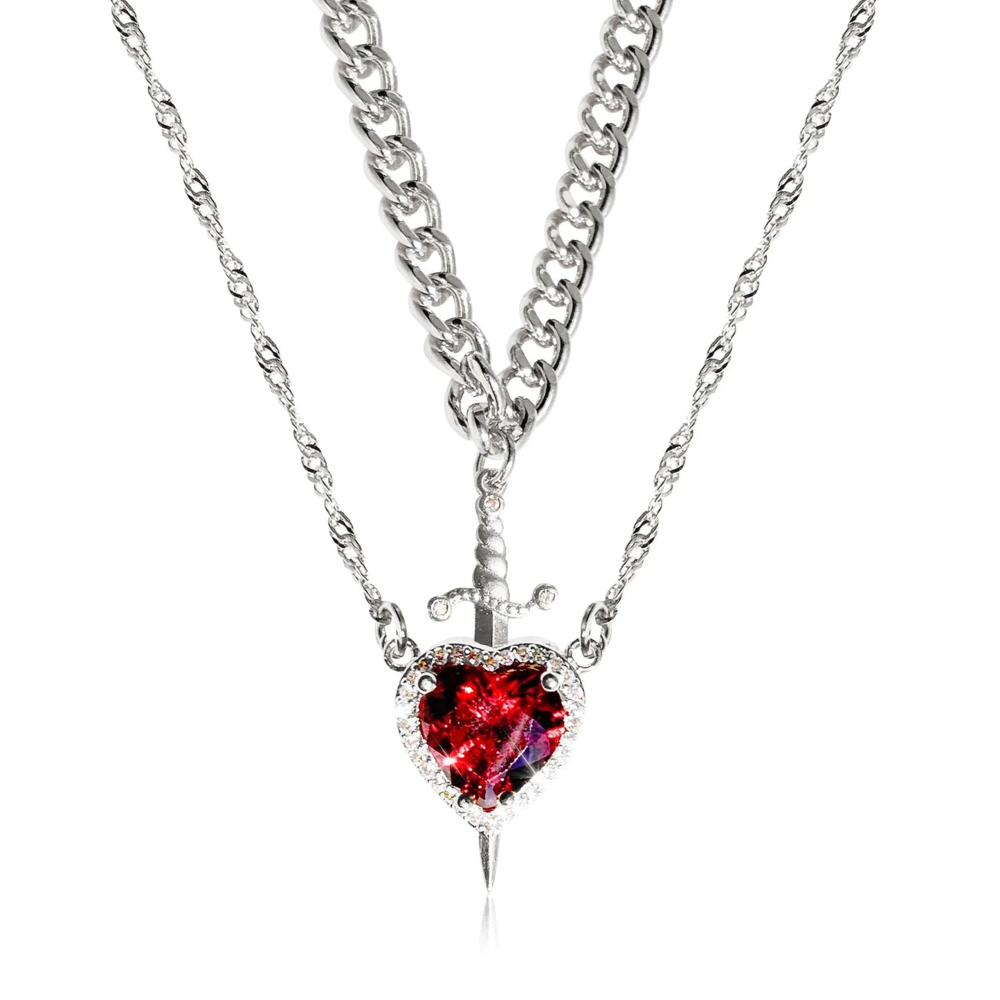 AuraFierce™ Collar Corazón Valiente