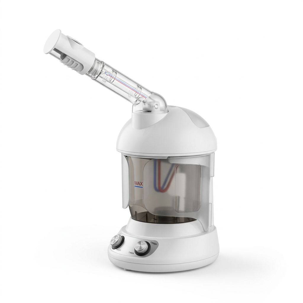 AuraSteam™ Vaporizador facial iluminador