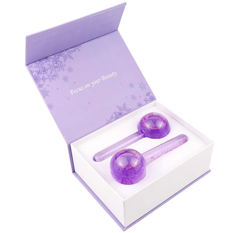 AuraWave™ Masajeador facial Crystal Ice