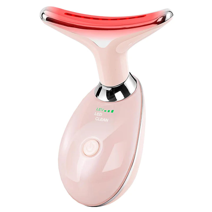 AuraLift™ · Masajeador Facial y de Cuello EMS