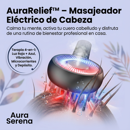 AuraScalp Masajeador Capilar Eléctrico