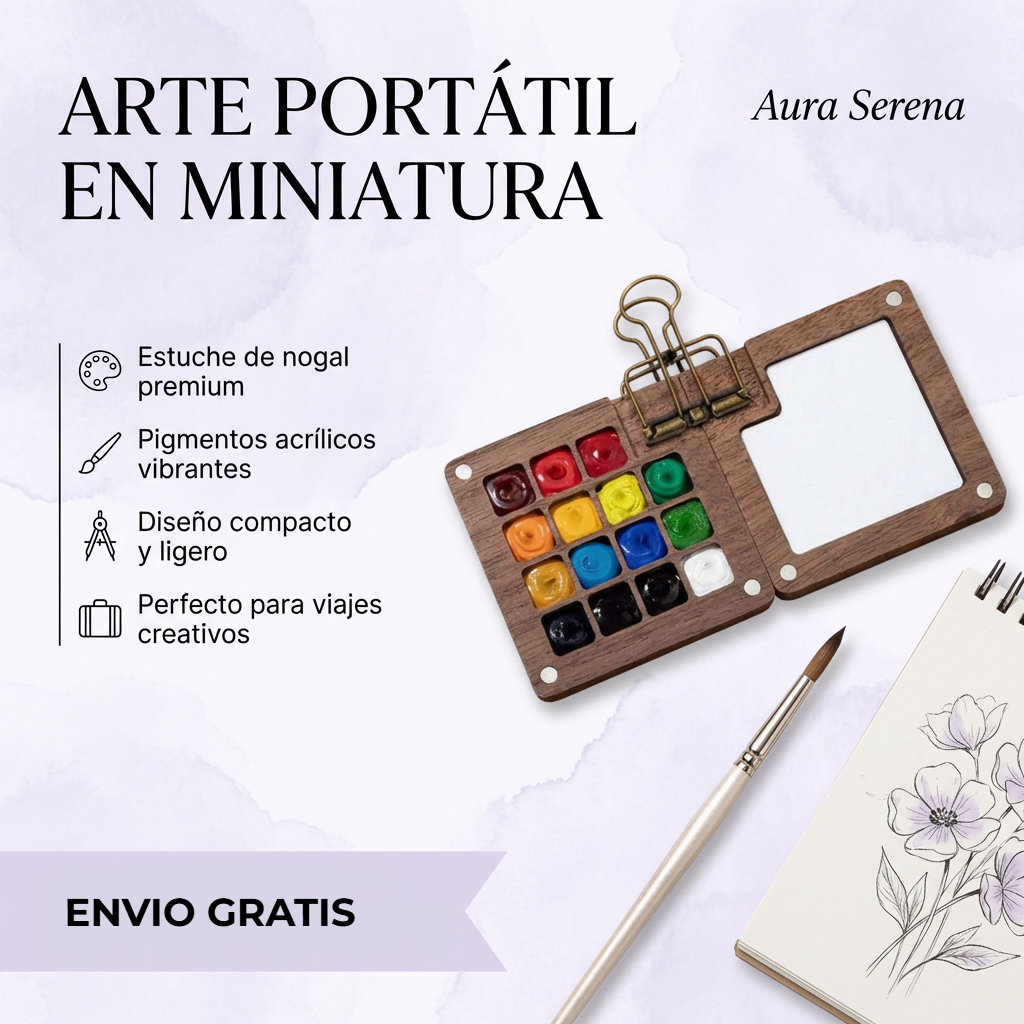 AuraPaint™ Mini set acuarela