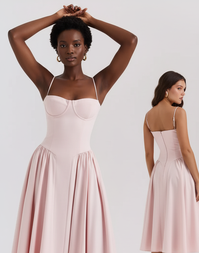 Noa Dress - Natural Elegance in Every Movement