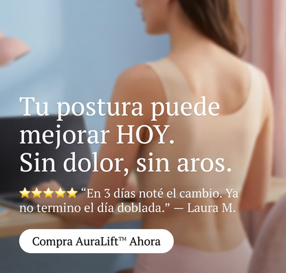 AuraLift PostureBra™ – Sujetador Corrector de Postura 3D