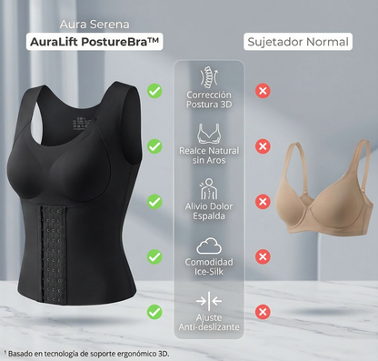AuraLift PostureBra™ – Sujetador Corrector de Postura 3D