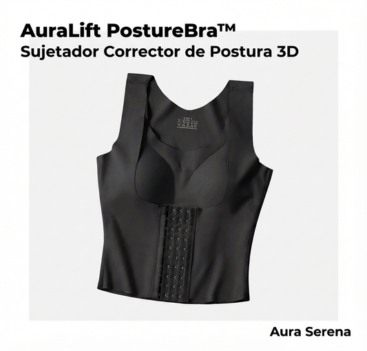AuraLift PostureBra™ – Sujetador Corrector de Postura 3D