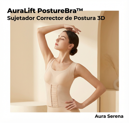 AuraLift PostureBra™ – Sujetador Corrector de Postura 3D