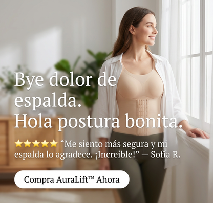 AuraLift PostureBra™ – Sujetador Corrector de Postura 3D