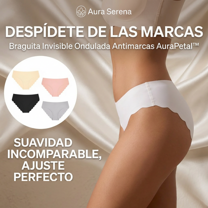 AuraPetal™ – Braguita Invisible Ondulada Antimarcas