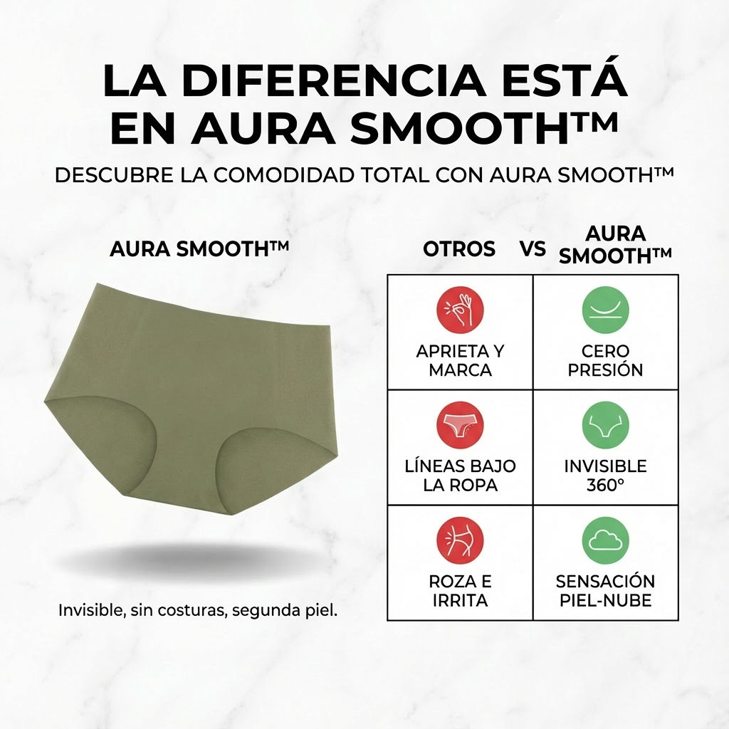 AuraSmooth™ - Braguita invisible antimarcas de alto confort