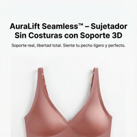 AuraLift Seamless™ – Sujetador Sin Costuras con Soporte 3D