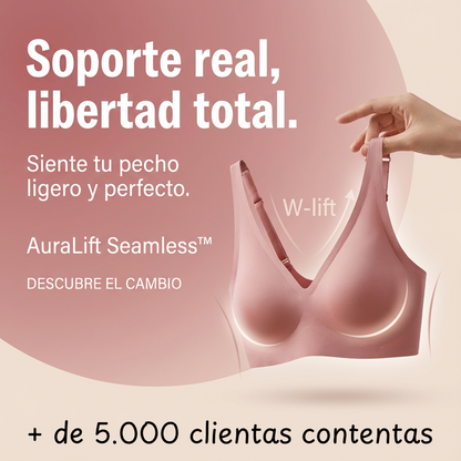 AuraLift Seamless™ – Sujetador Sin Costuras con Soporte 3D