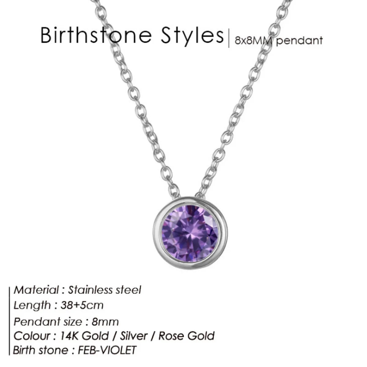 AuraBirth™ Collar Piedra Natal