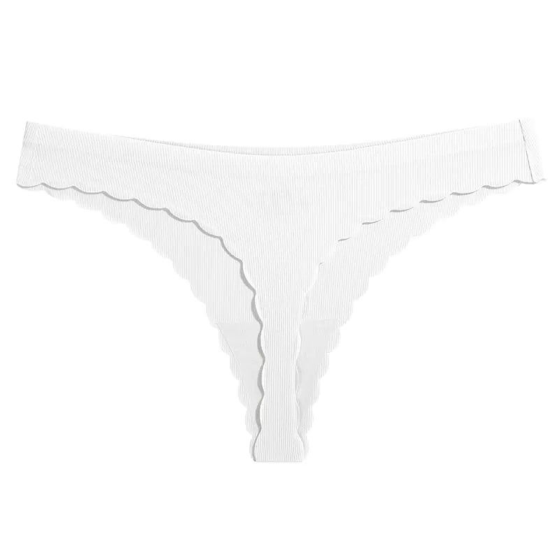 AuraPetal Thong™ – Tanga Invisible Ondulado 360°