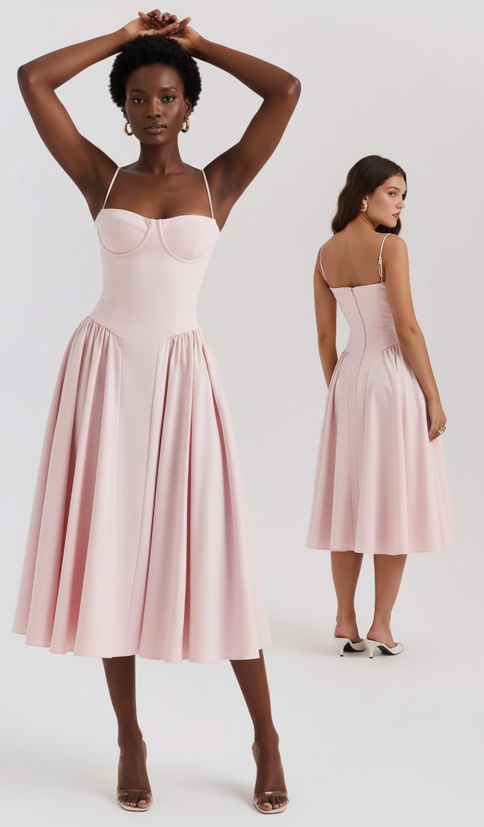 Noa Dress - Natural Elegance in Every Movement
