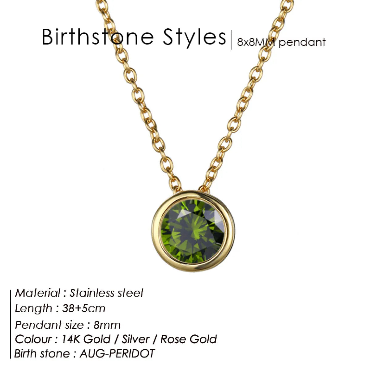 AuraBirth™ Collar Piedra Natal