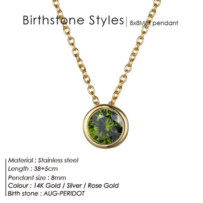 AuraBirth™ Collar Piedra Natal