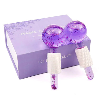 AuraWave™ Masajeador facial Crystal Ice
