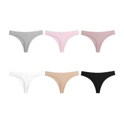 AuraPetal Thong™ – Tanga Invisible Ondulado 360°