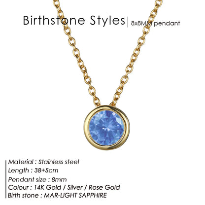 AuraBirth™ Collar Piedra Natal