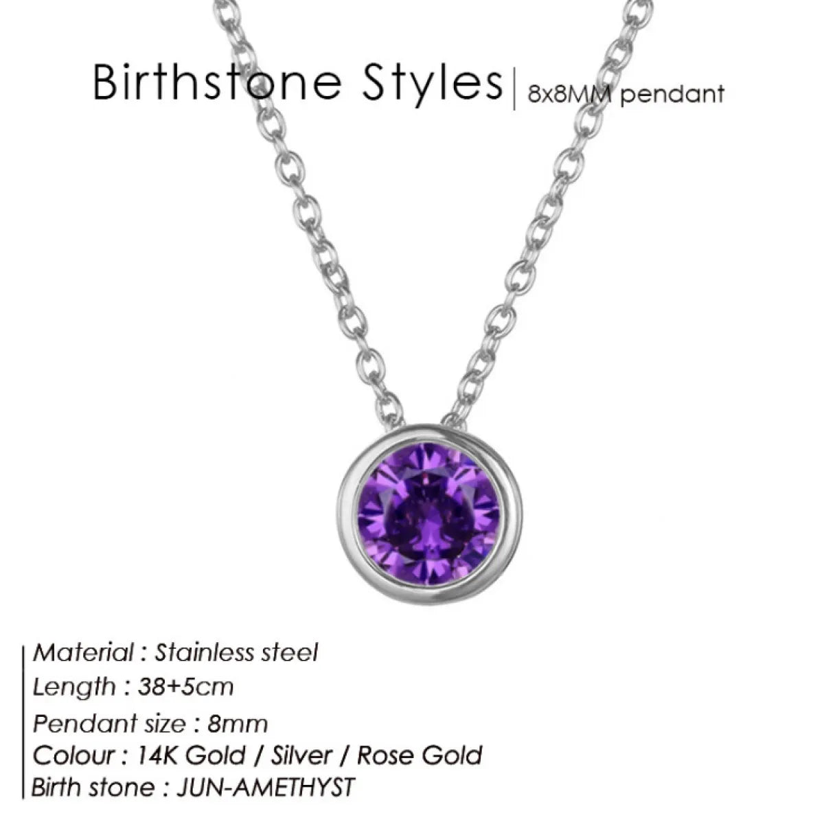 AuraBirth™ Collar Piedra Natal