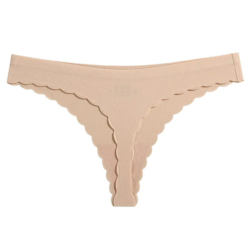 AuraPetal Thong™ – Tanga Invisible Ondulado 360°