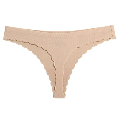 AuraPetal Thong™ – Tanga Invisible Ondulado 360°