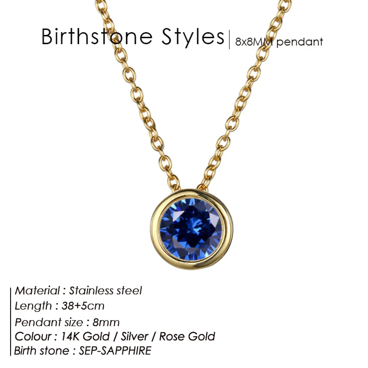 AuraBirth™ Collar Piedra Natal