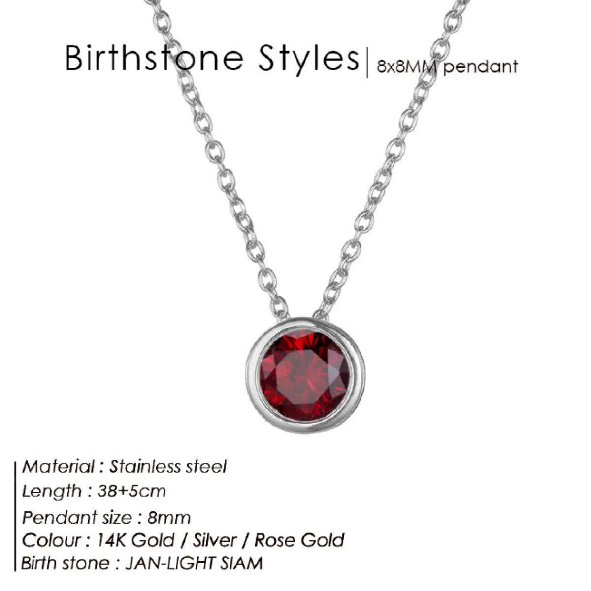 AuraBirth™ Collar Piedra Natal