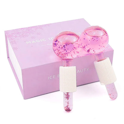 AuraWave™ Masajeador facial Crystal Ice