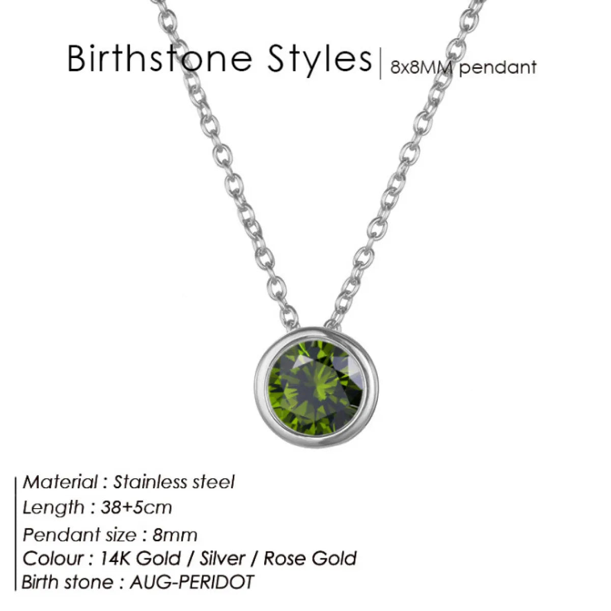 AuraBirth™ Collar Piedra Natal