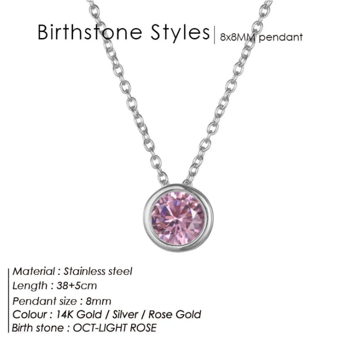 AuraBirth™ Collar Piedra Natal