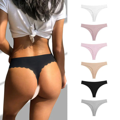 AuraPetal Thong™ – Tanga Invisible Ondulado 360°