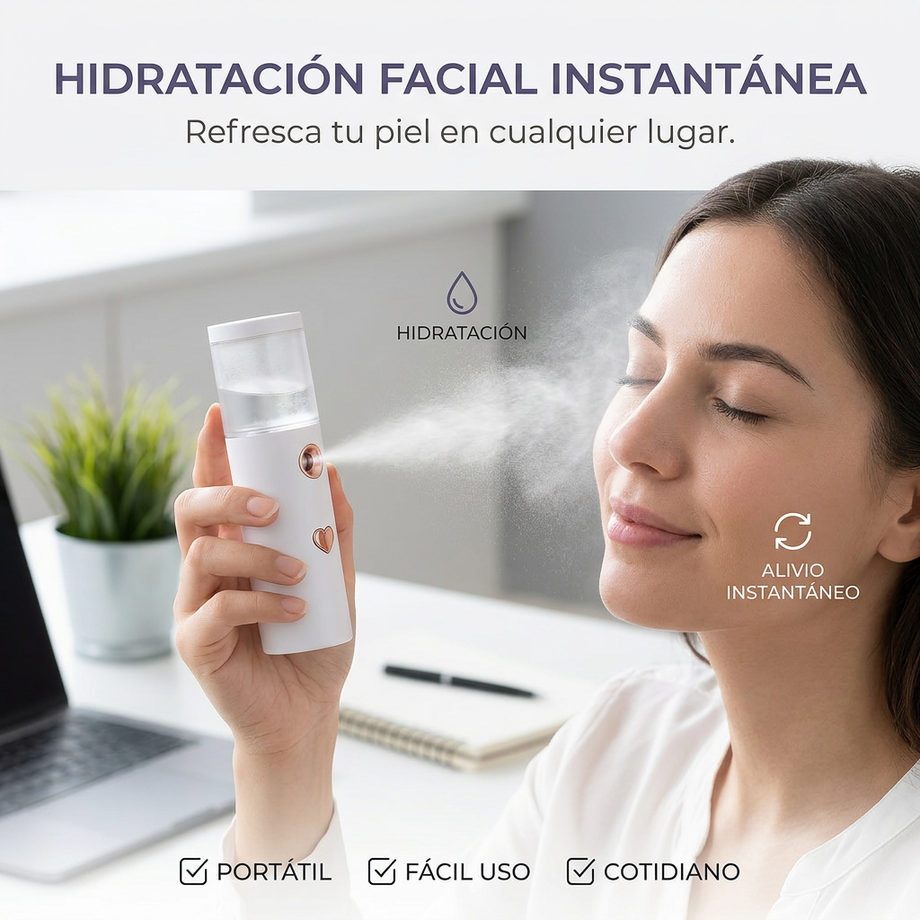AuraMist™ Spray Facial Refrescante