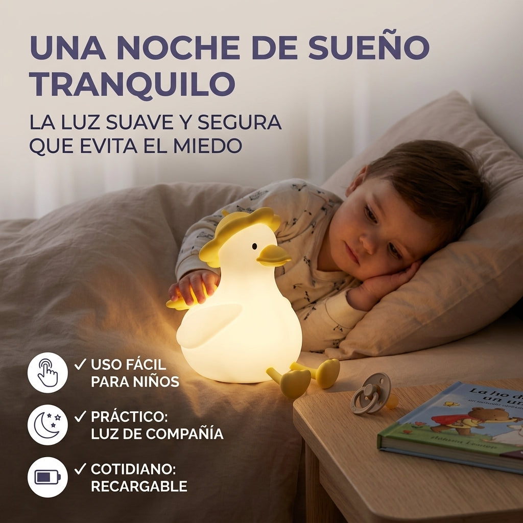 AuraGlow™ Lámpara Nocturna