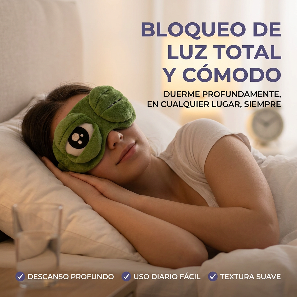 AuraSleep™ Frog Mask