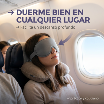 AuraDark™ Antifaz 3D Opaco
