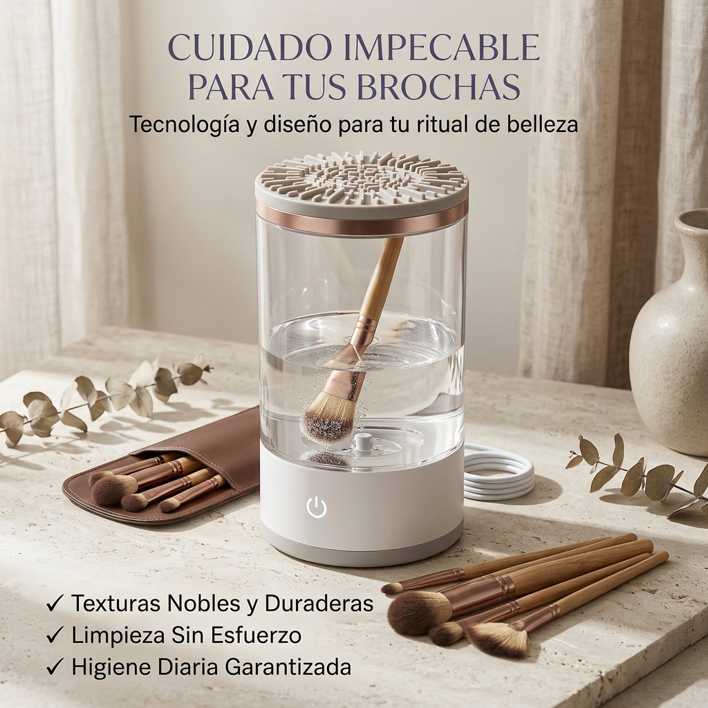 AuraClean™ Limpiador brochas