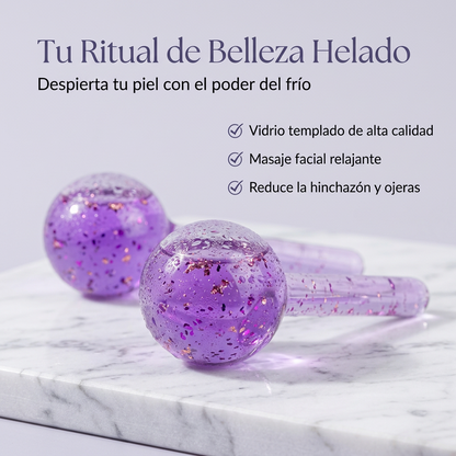 AuraWave™ Masajeador facial Crystal Ice