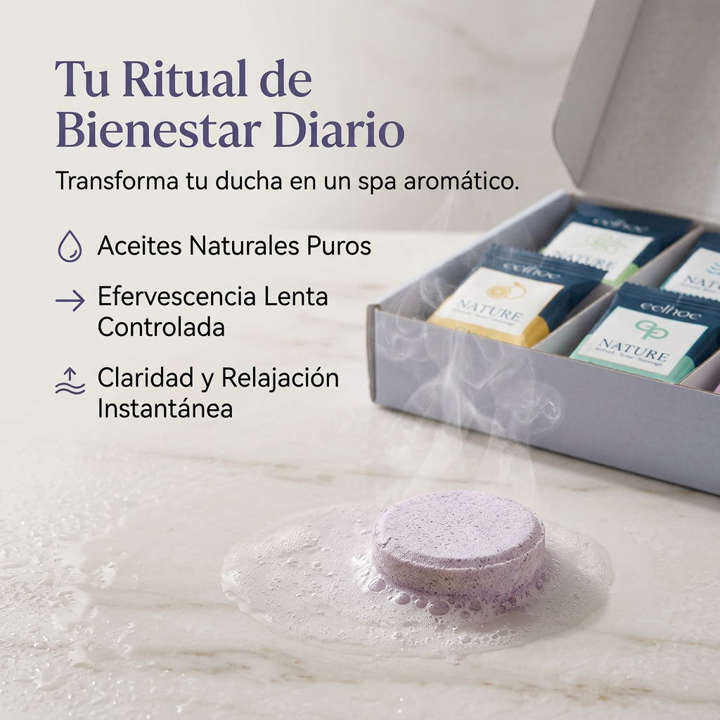 AuraSteam™ Ritual de Ducha Sensorial (Pack 6)