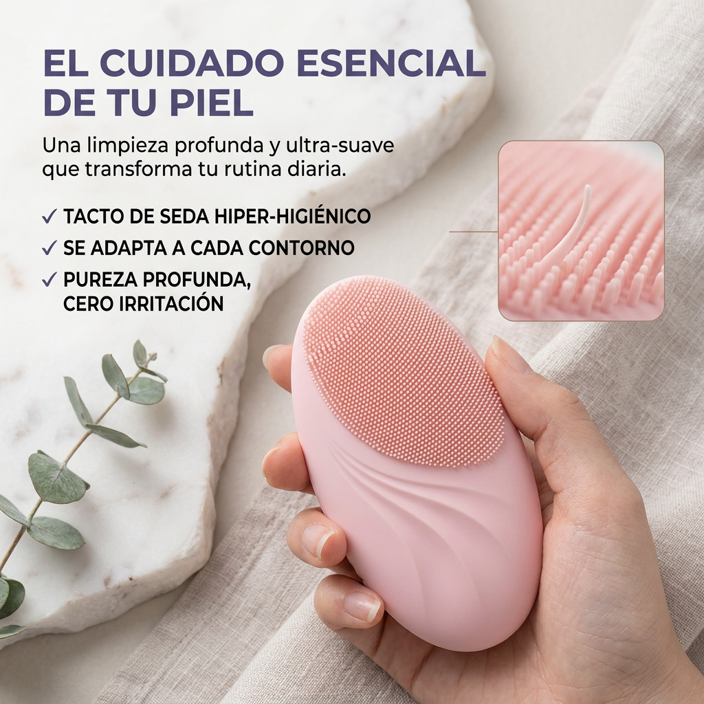 AuraClean™ Silicone Facial Brush