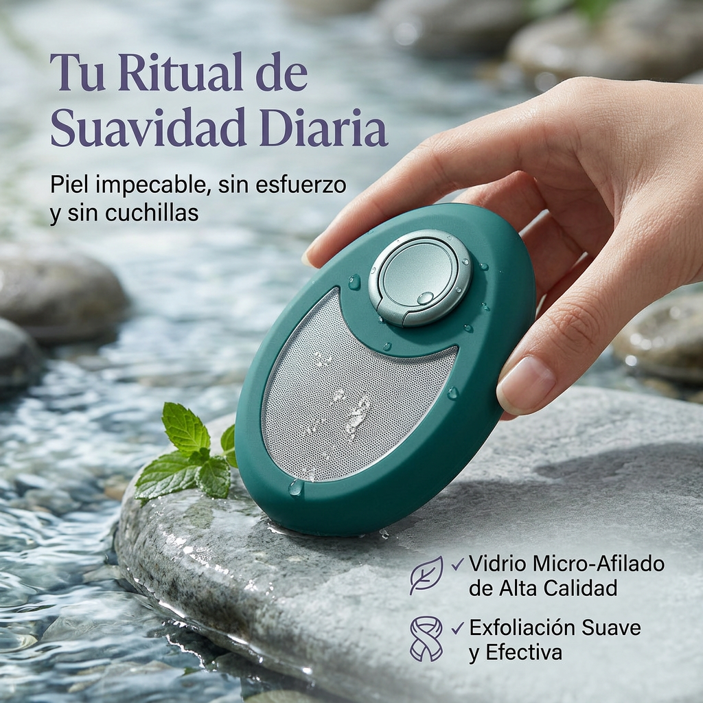 AuraSilk™ Epilador manual de Cristal