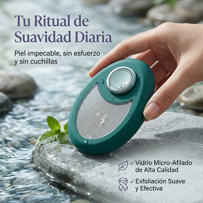 AuraSilk™ Epilador manual de Cristal