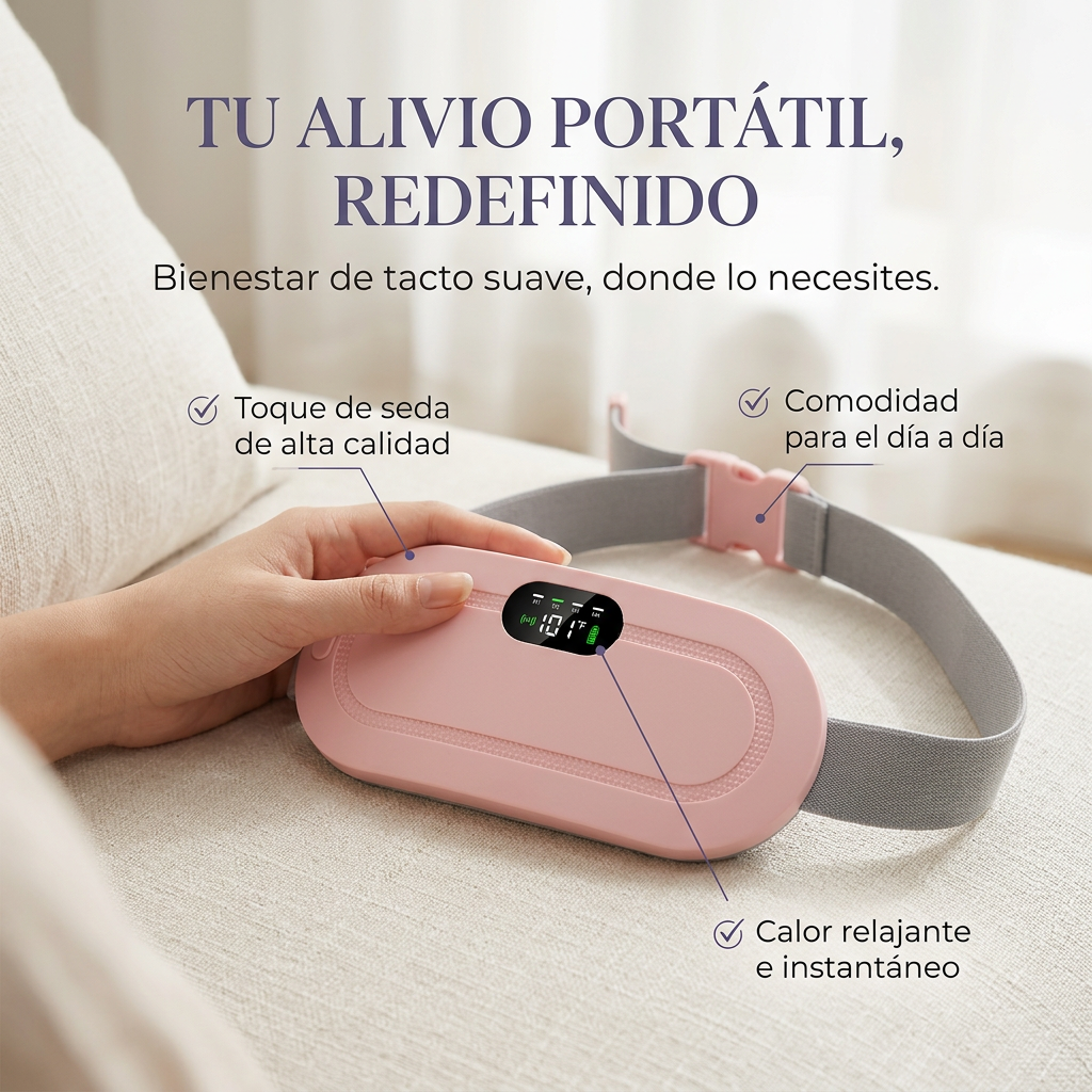 AuraHeat™ Cinturón Térmico Menstrual