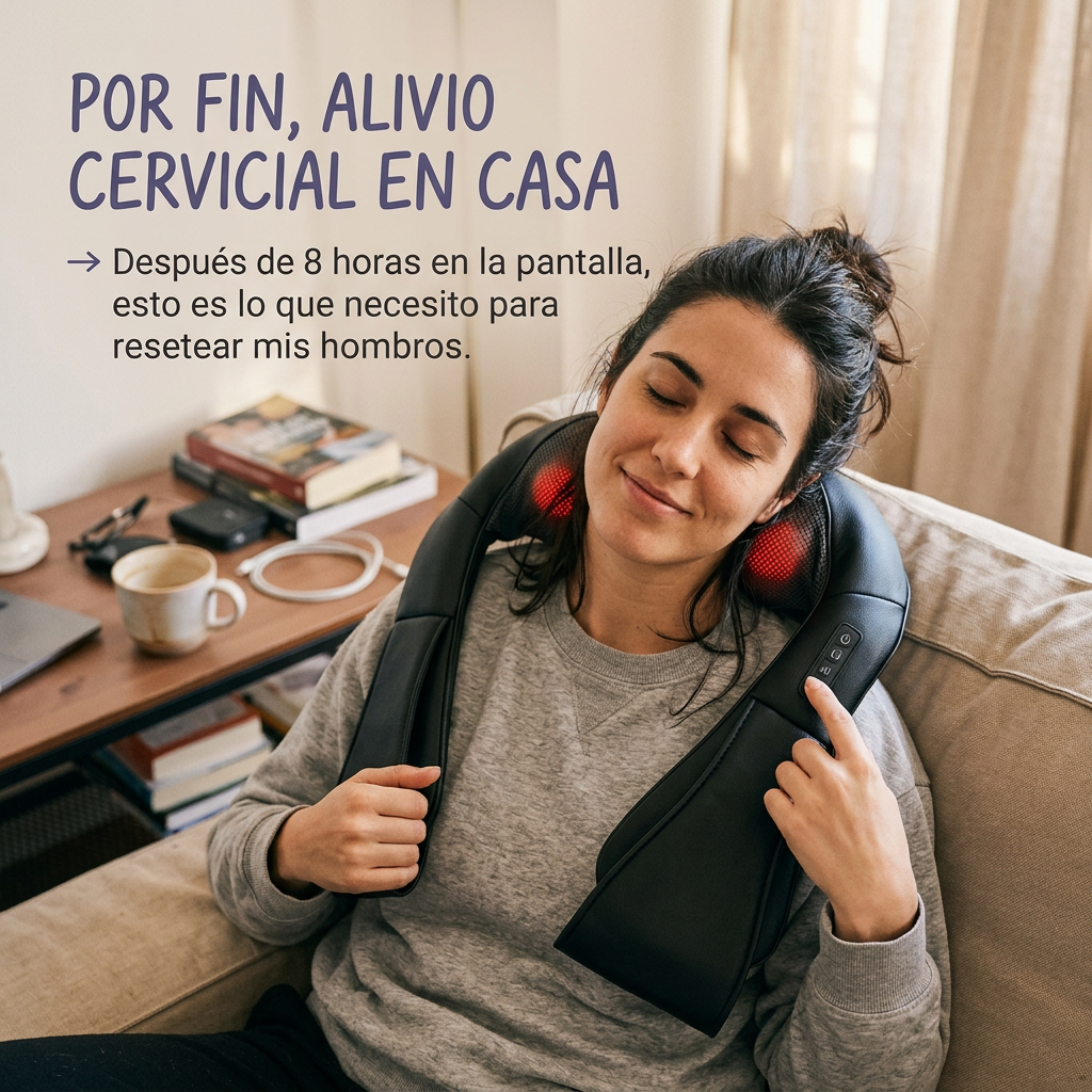 AuraFlex™ Masajeador corporal multifuncional