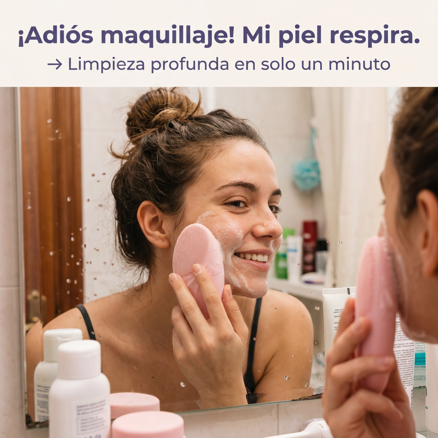 AuraClean™ Silicone Facial Brush