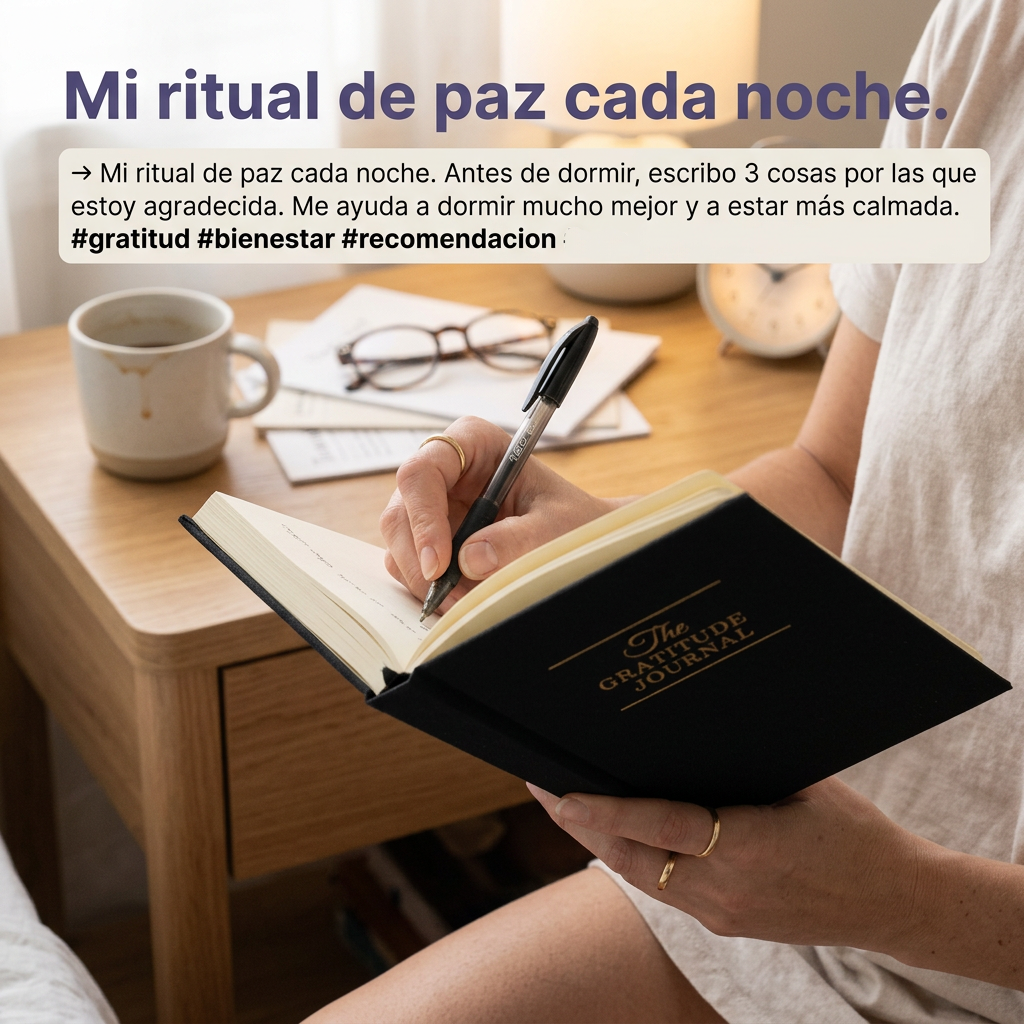 AuraMind™ Diario de Gratitud & Intención