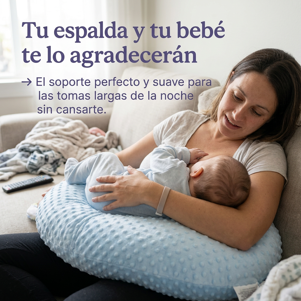 AuraNurture™ Almohada de Lactancia Ergonómica