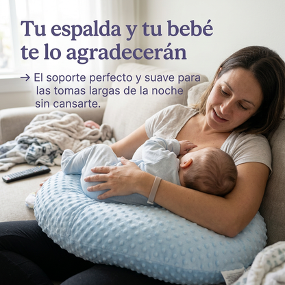 AuraNurture™ Almohada de Lactancia Ergonómica