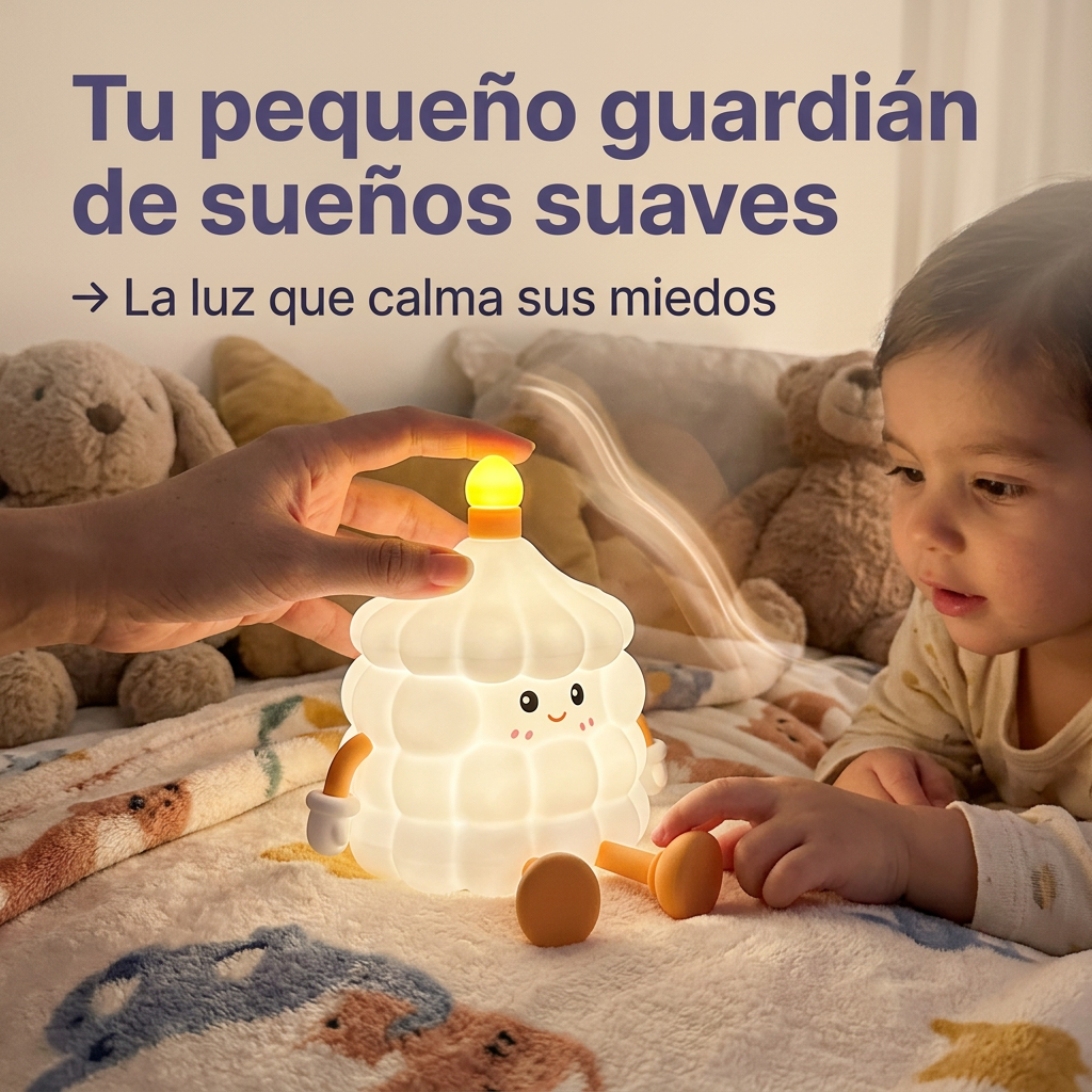 AuraGlow™ Lámpara Nocturna